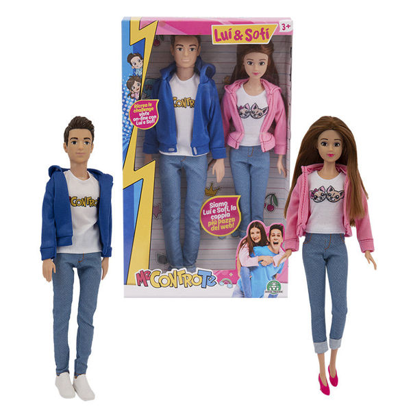 Bild von Me Against You Modepuppe Paar 30 cm