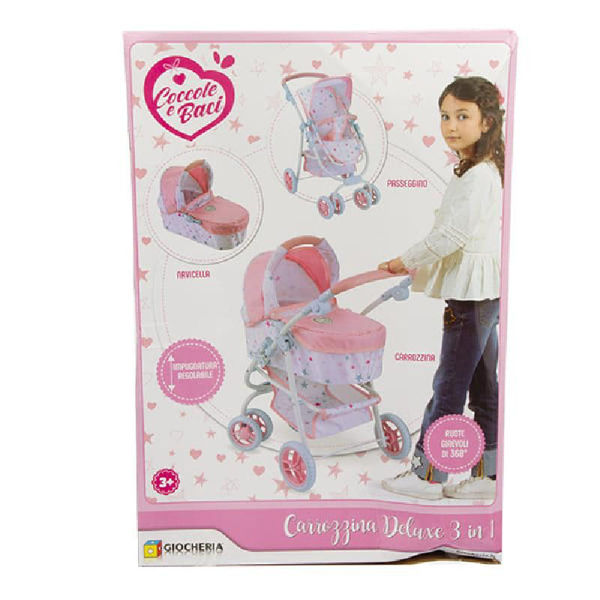 Bild von KUSCHELN und KÜSSEN - DE LUXE 3 in 1 Kinderwagen