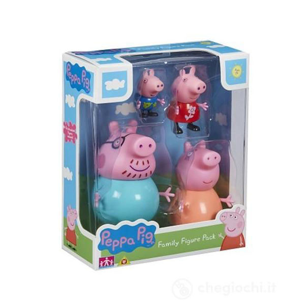 Bild von Peppa Pig Family Set 4 Figuren (CCP02258)