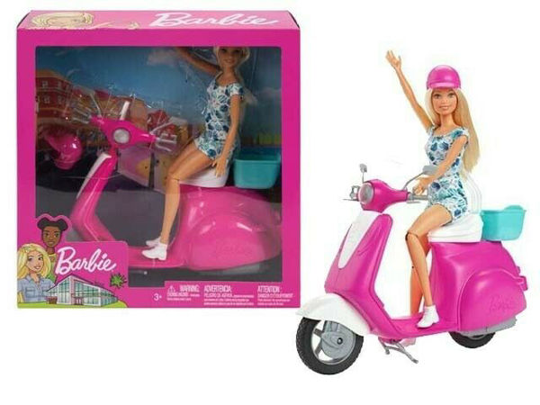 Bild von Barbie-Spielset mit Scooter