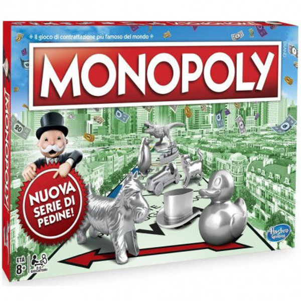 Bild von KLASSISCHES RECHTECKIGES MONOPOL MIT NEUEN PINS