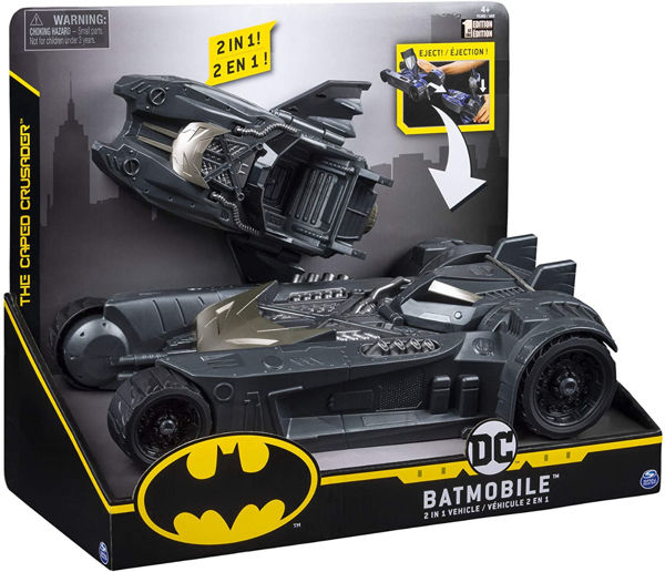 Bild von BATMAN Batmobil und Batboat 2-in-1 Transforming Vehicle
