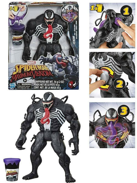 Bild von Spiderman Venom Ooze mit Schleim E9001
