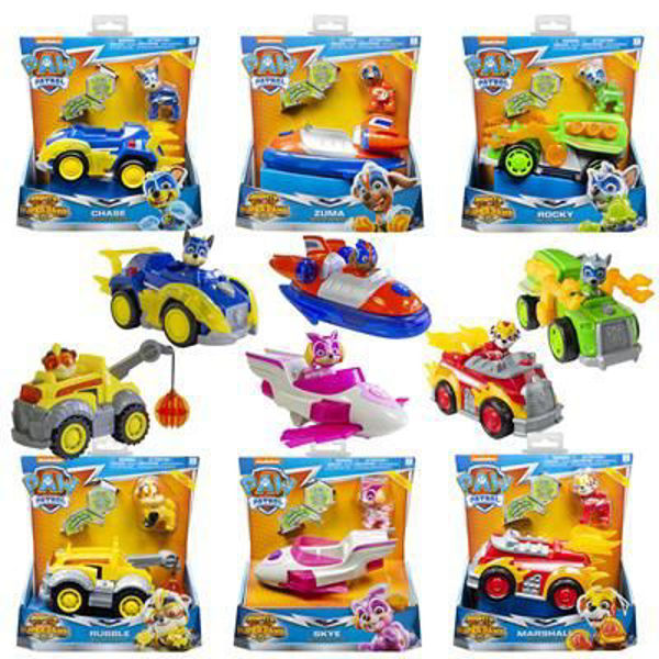Bild von Paw Patrol Fahrzeuge Welpen Superways sortiert