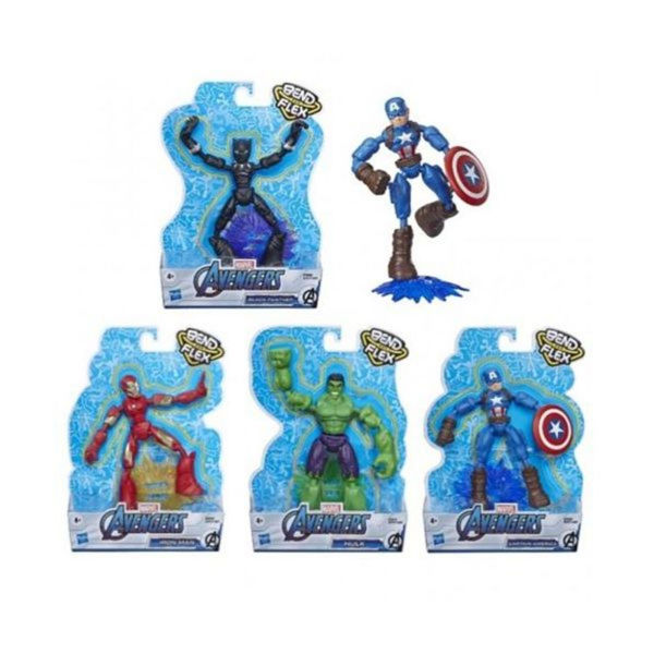 Bild von Avengers Bend And Flex Charaktere gegliedert 15cm Ast