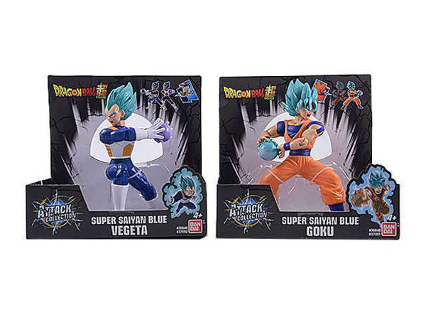 Bild von M-DRAGON BALL ATTACK 17CM MIT KAMEHAMEHA-FUNKTION: GOKU, VEGETA ASS