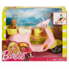 Bild von Mattel Barbie Scooter mit Hund und Helm inklusive