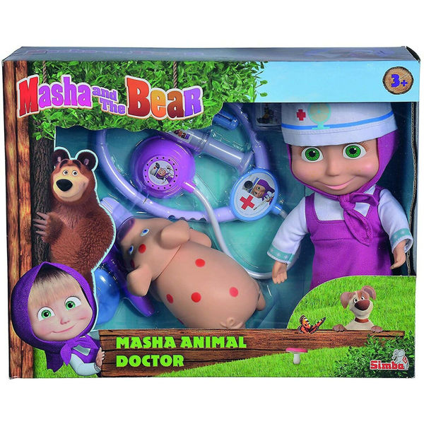 Bild von Tierarzt Mascha mit Schwein (10930108)