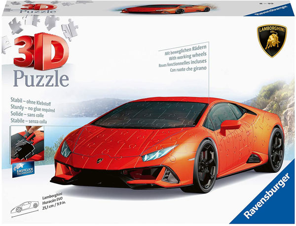 Bild von 3D-Puzzle Lamborghini Huracan Evo