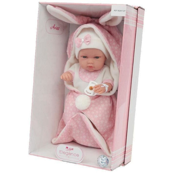 Bild von ARIAS – BEBE '33CM DECKE MIT ROSA OHREN