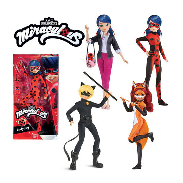 Bild von MIRACULOUS 26CM MODEPUPPEN SORTIERT: LADY BUG / MARINETTE