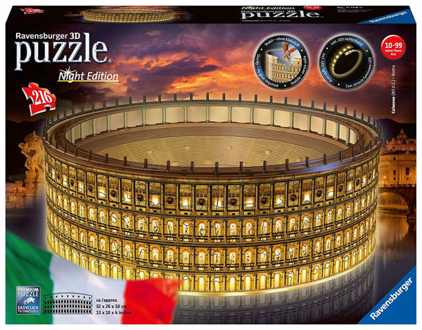 Bild von 3D-Puzzle Colosseum Night Edition (11148)