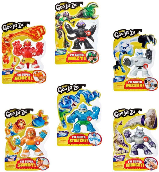 Bild von Goo Jit Zu Hero Einzelcharakter-Sortiment 1