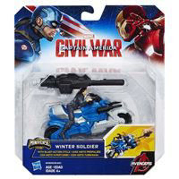 Bild von Captain America: Civil War Figur – Wintersoldat mit Blast-Action-Zyklus