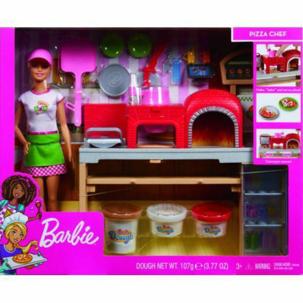 Bild von Barbie Pizzeria mit Puppe
