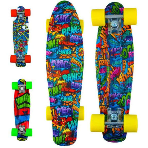 Bild von Kolor Skateboard mit Wasserfarbe - ABEC5 5-100 KG.