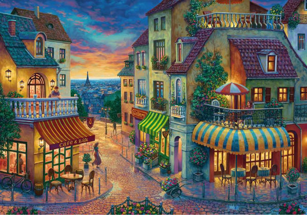 Bild von Abend in Paris Puzzle mit 1000 Teilen (15265)