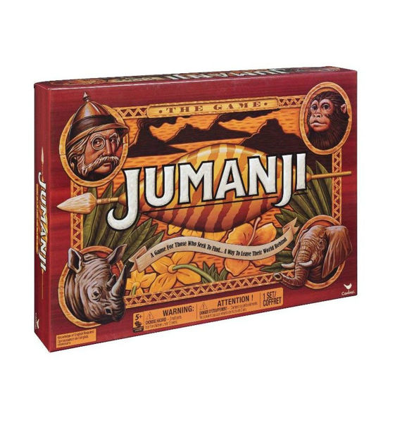 Bild von Jumanji-Brettspiel aus Pappe