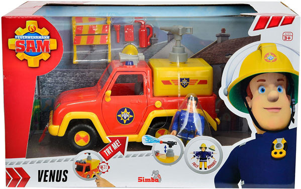 Bild von Sam Der Feuerwehrmann Venus Fahrzeug mit Elvis Charakter