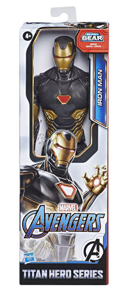 Bild von Avengers Charakter Titan Held 30 cm Iron Man Schwarzgold Anzug
