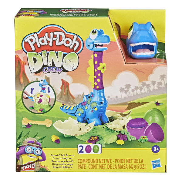 Bild von Play-Doh Dino Brontosaurus läuft aus