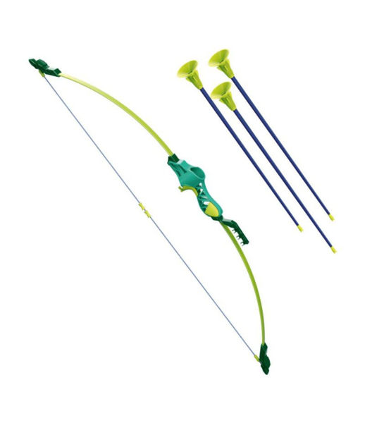 Bild von Archer Pro Set aus Fiberglas 96 cm mit 3 Pfeilen mit Saugnapf