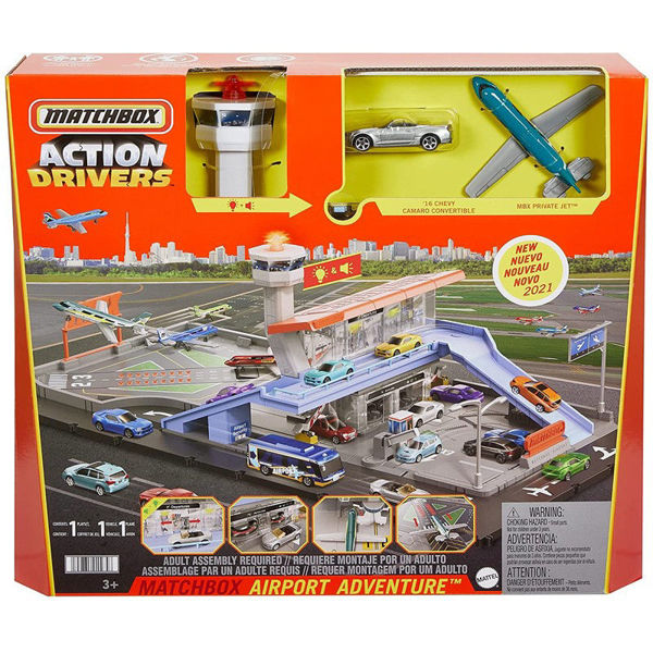 Bild von FLUGHAFEN MATCHBOX ACTION-FAHRER MIT LICHTERN UND SOUNDS