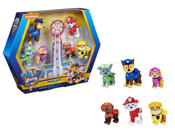 Bild von PAW PATROL GESCHENKPACK FILM MIT 6 ZEICHEN