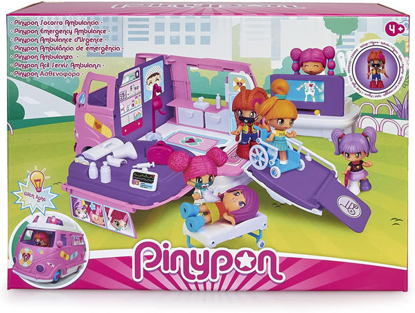 Bild von PINYPON KRANKENWAGEN MIT LICHTERN UND TÖNEN