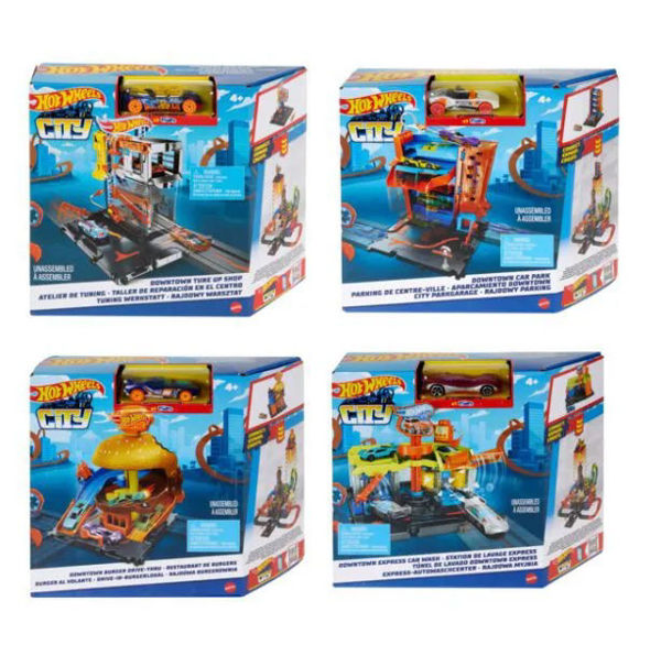 Bild von HOT WHEELS CITY VERSCHIEDENE BASIS-SPIELSETS