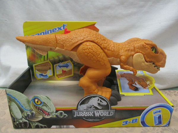 Bild von Imaginext Jurassic World Thrashin Action T-Rex Neuer Dino