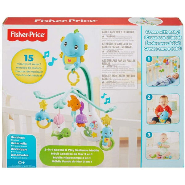 Bild von 3-in-1-Mobile mit kleinen Fischen