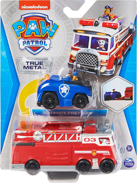 Bild von PAW Patrol Firetruck True Metal, Druckguss-Teamfahrzeug