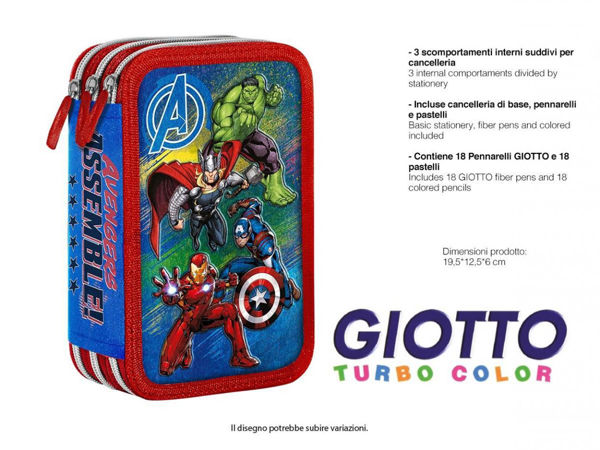 Bild von GIOTTO AVENGERS 3 ZIP-HÜLLE