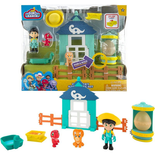 Bild von Dino Ranch Spielset The Dinosaur Egg Shack