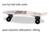 Bild von Skateboard mit LED-Licht 57 x 15 cm