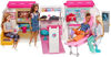 Bild von Barbie Krankenwagen, umwandelbar in eine Klinik
