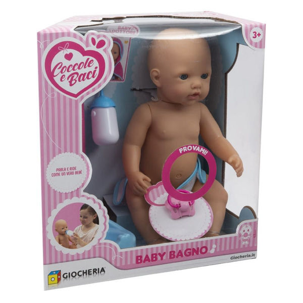 Bild von SPRECHENDES BABY 43cm IM BADEMANTEL