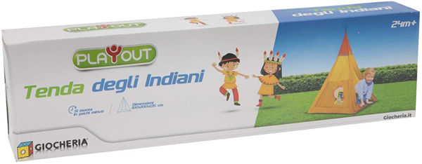 Bild von Spielen Sie Zelt-Indianer aus