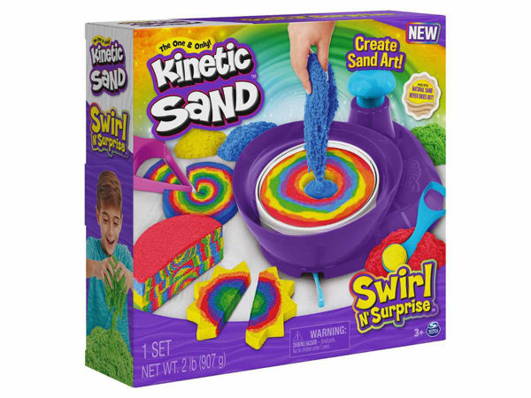 Bild von KINETIC SAND WIRBEL UND ÜBERRASCHUNG