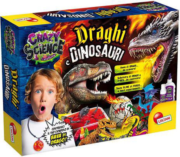 Bild von Verrückte Wissenschaftsdrachen und Dinosaurier