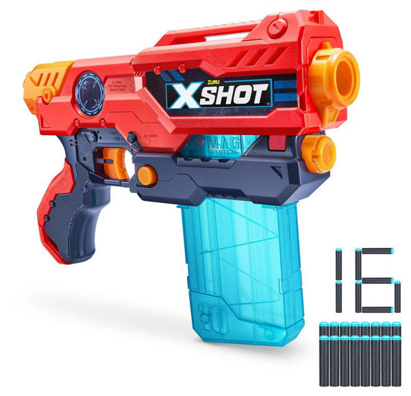 Bild von X SHOT - Excel Huricane 6 Pistole (16 Darts)