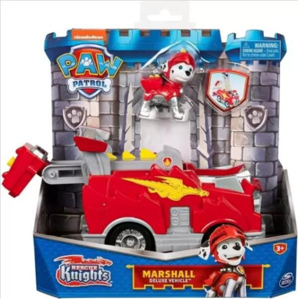 Bild von PAW Patrol Rescue Knights Marshall mit Fahrzeug und Charakter