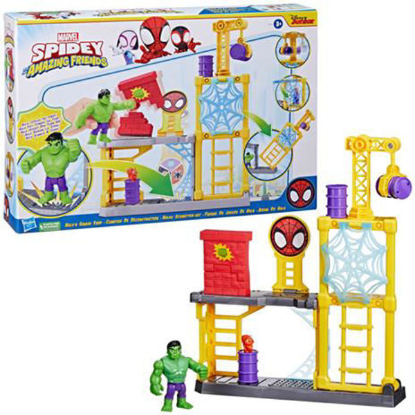 Bild von Spidey und seine fantastischen Freunde Spielset Wreck-It Hulk