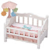 Bild von Kinderbett mit Mobile