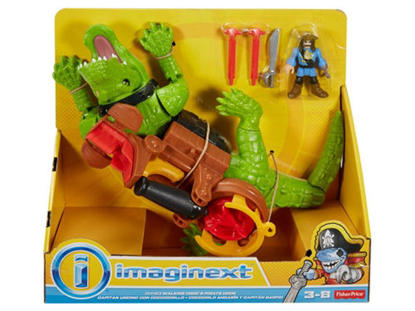 Bild von Captain Hook und Krokodil Imaginext