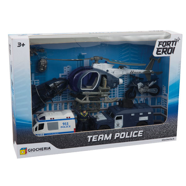 Bild von STARKE HELDEN SPIELSET POLIZEI