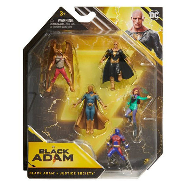 Bild von BLACK ADAM THE MOVIE Geschenkset Figuren im Maßstab 5 cm