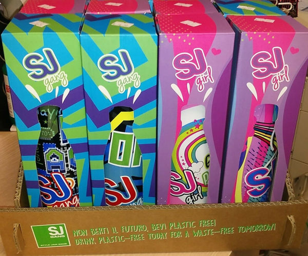 Bild von SIEBEN SJ-THERMOFLASCHE AUS EDELSTAHL 304 INNEN UND AUSSEN BPA-FREI