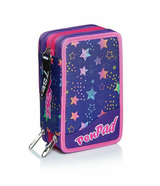 Bild von 3 ZIP PEN PAD CASE - DANCE PARTY (3 Scharniere) Schulneuheiten 2020/2021